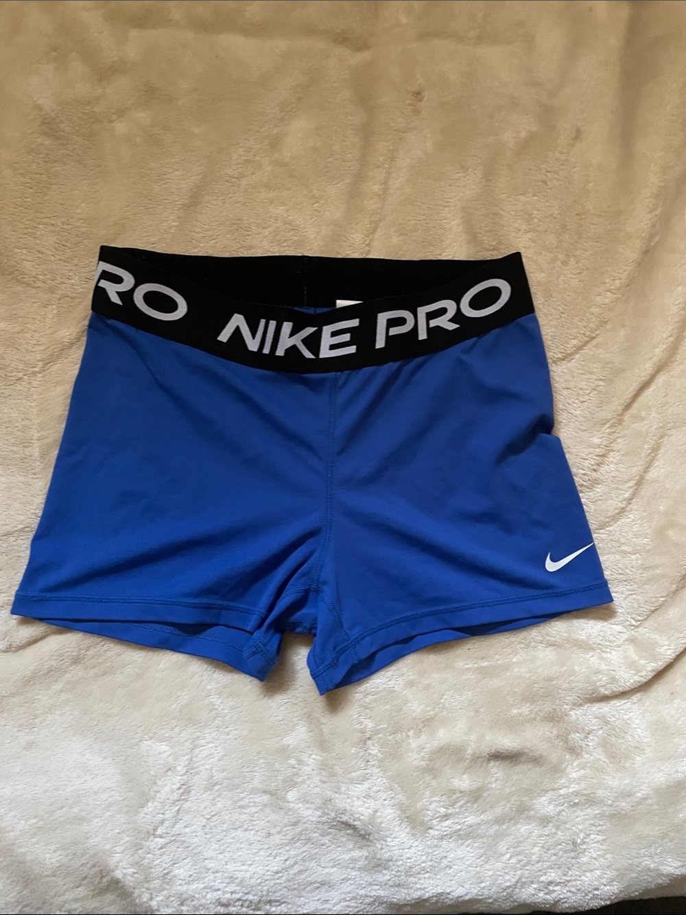 Nike Pro Women's Royal Blue Athletic Shorts